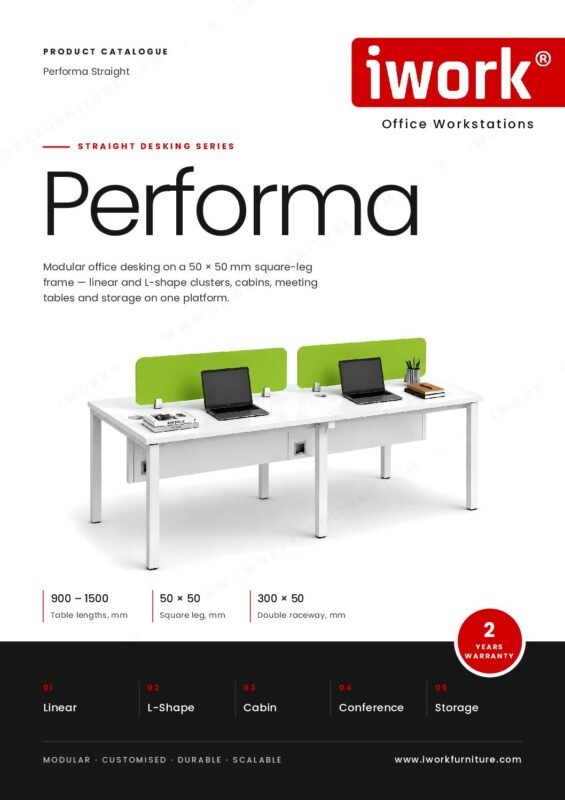 Cover of the Performa Straight Catalog
